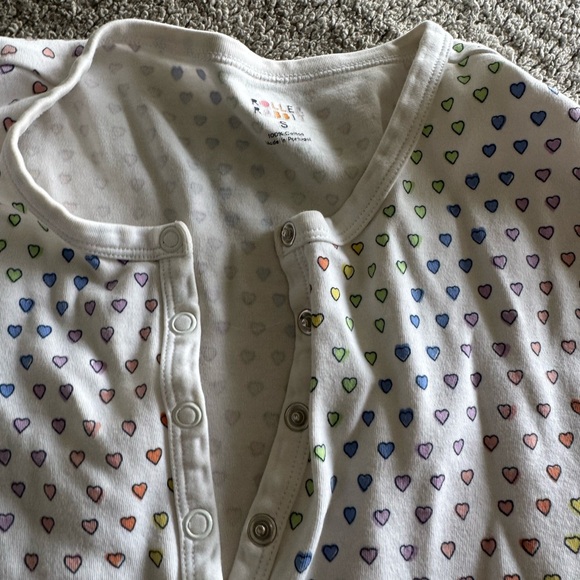 Roller Rabbit Multicolor Heart Pajama Top - Picture 3 of 6